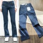 Low-rise Boot-cut Jeans