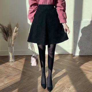 Flared Basic A-line Skirt