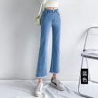 Cropped Boot-cut Jeans (various Designs)