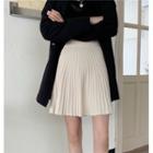 Knit Midi Accordion Pleat Skirt (various Designs)