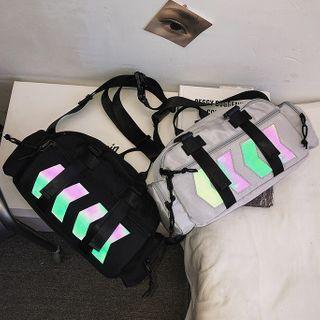 Top Handle Zip Sling Bag