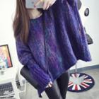 Melange Loose Fit Sweater