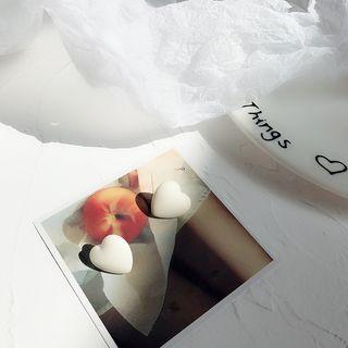 Plain Heart Earring