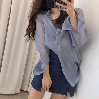 Plain Shirt / A-line Skirt