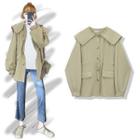 Collared Jacket Almond - One Size