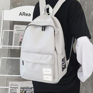Nylon Lettering Backpack / Badge / Set