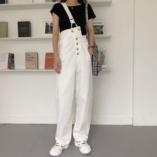 Suspender Straight Fit Jeans