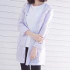 Lace Hooded Rain Coat