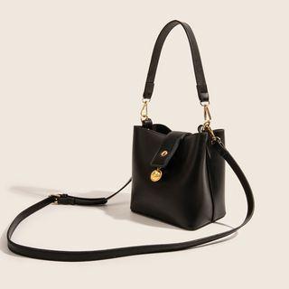 Faux Leather Bucked Bag