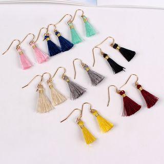 Tasseled Hook Earring