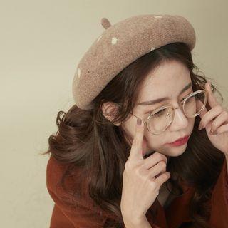 Dotted Knit Beret