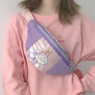 Print Belt Bag As Shown In Figure - One Size