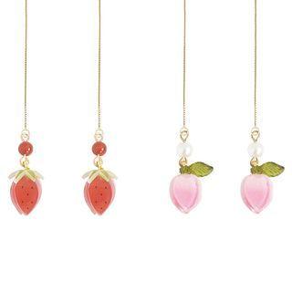 925 Sterling Silver Fruit Drop Earring