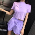 Moon Short-sleeve T-shirt / Shorts