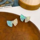 Bow Gradient Resin Earring