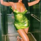 Chain-strap Mini Dress