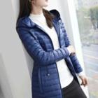 Hooded Lightweight Duck Down Padded Jacket