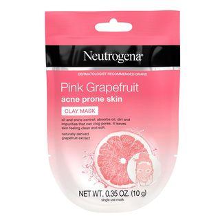 Neutrogena - Pink Grapefruit Acne Prone Skin Clay Mask 12 Pcs