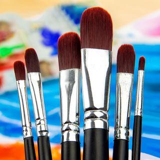 Set Of 6: Painting Brush