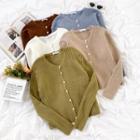 Long-sleeve  Knit Cardigan