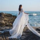 Long-sleeve Maxi Dress / Sleeveless Dress