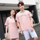 Couple Matching Short-sleeve T-shirt / Polo Dress
