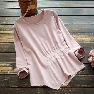Shirred Panel Blouse