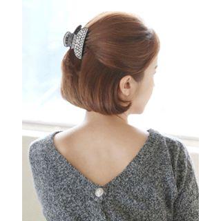 Rhinestone Plastic Hair Claw (2 Types)