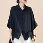 3/4-sleeve Batwing Shirt