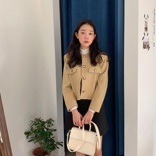 Button-down Short Jacket