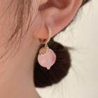 Rhinestone Fruit Drop Earring Drop Earring - Pink - One Size