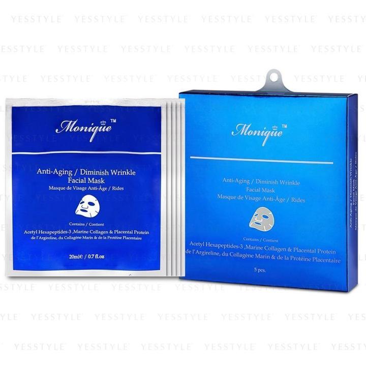 Onaomi - Monique Anti-aging & Diminish Wrinkle Facial Mask 5 Pcs