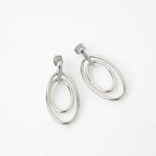 Metallic Dangle Earrings