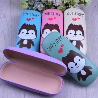 Animal Print Eyeglasses Case As Shown In Figure - One Size