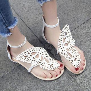 Butterfly Accent Sandals