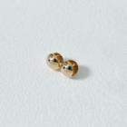 Ball Ear Studs Gold - One Size