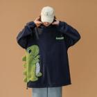 Monster Patch Oversized Hoodie