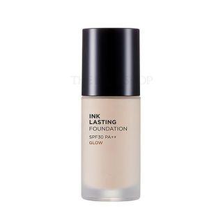 The Face Shop - Ink Lasting Foundation Glow Spf30 Pa++ 30ml (5 Colors) #v103 Pure Beige