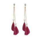 925 Feather Earring
