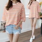 Boxy-fit Stripe T-shirt