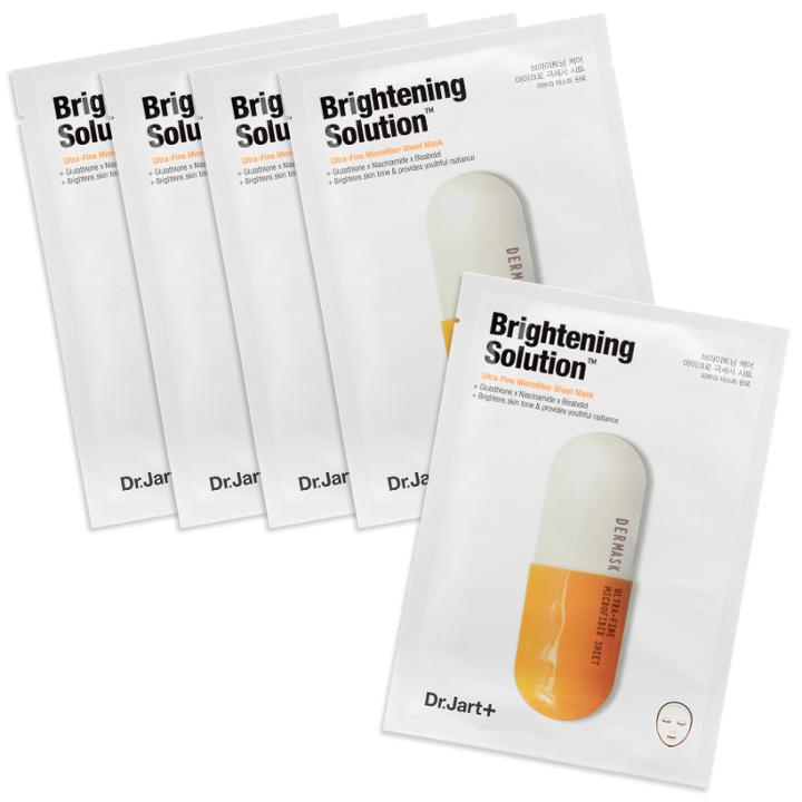 Dr. Jart+ - Brightening Solution Ultra-fine Microfiber Sheet Mask 5 Pcs
