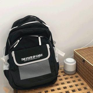 Lettering Backpack / Bag Charm / Set