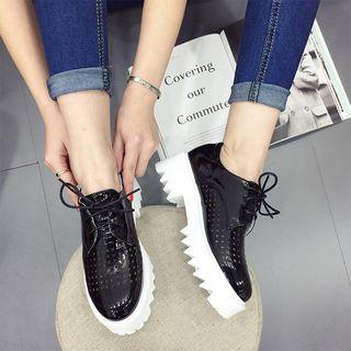 Platform Cutout Oxfords