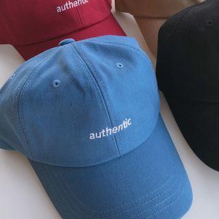 Authentic Embroidered Baseball Cap
