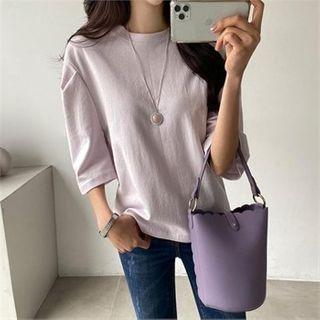 Puff-shoulder Top