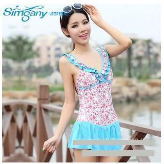 Floral Print Swimdress