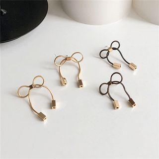 Alloy Bow Earring