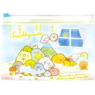 Sumikko Gurashi Clear Zip Pouch (overnight Party) One Size