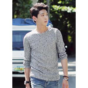 Scoop-neck Rib-knit Top