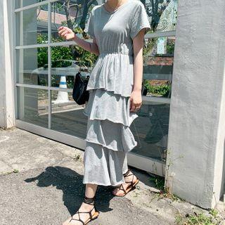 Long Layered T-shirt Dress